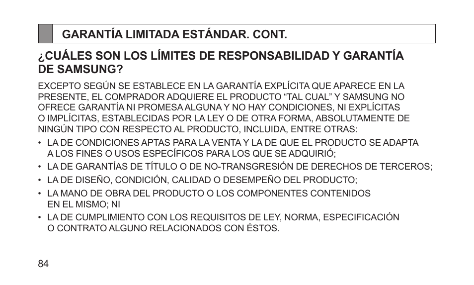 Samsung BHS3000NBACSTA User Manual | Page 86 / 92