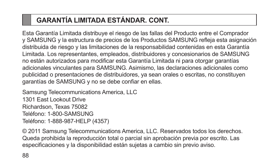 Samsung BHS3000NBACSTA User Manual | Page 90 / 92