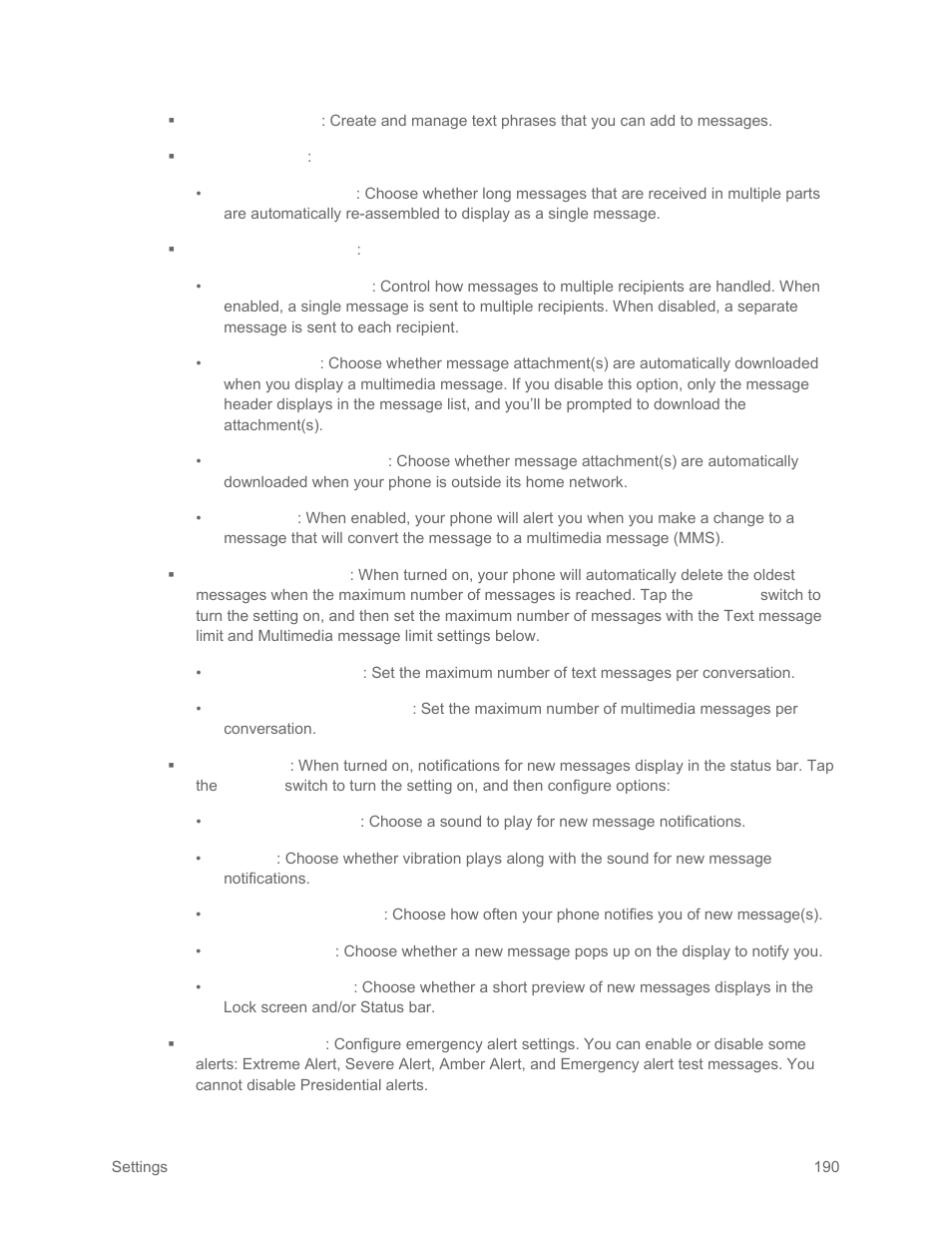 Samsung SM-G900PZWASPR User Manual | Page 202 / 208