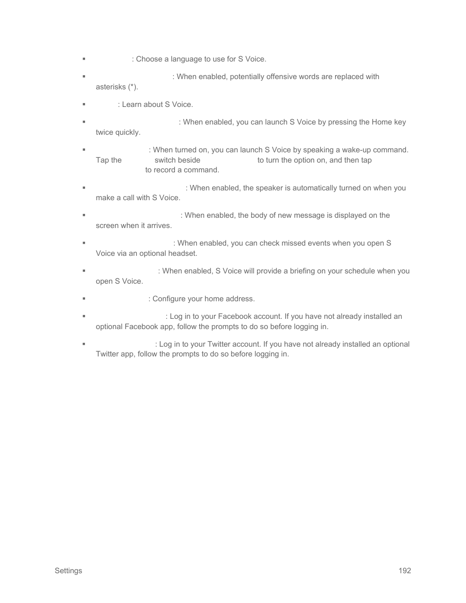 Samsung SM-G900PZWASPR User Manual | Page 204 / 208