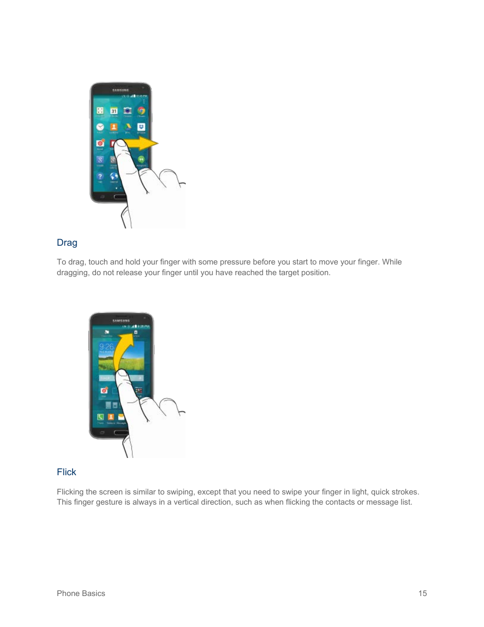 Samsung SM-G900PZWASPR User Manual | Page 27 / 208