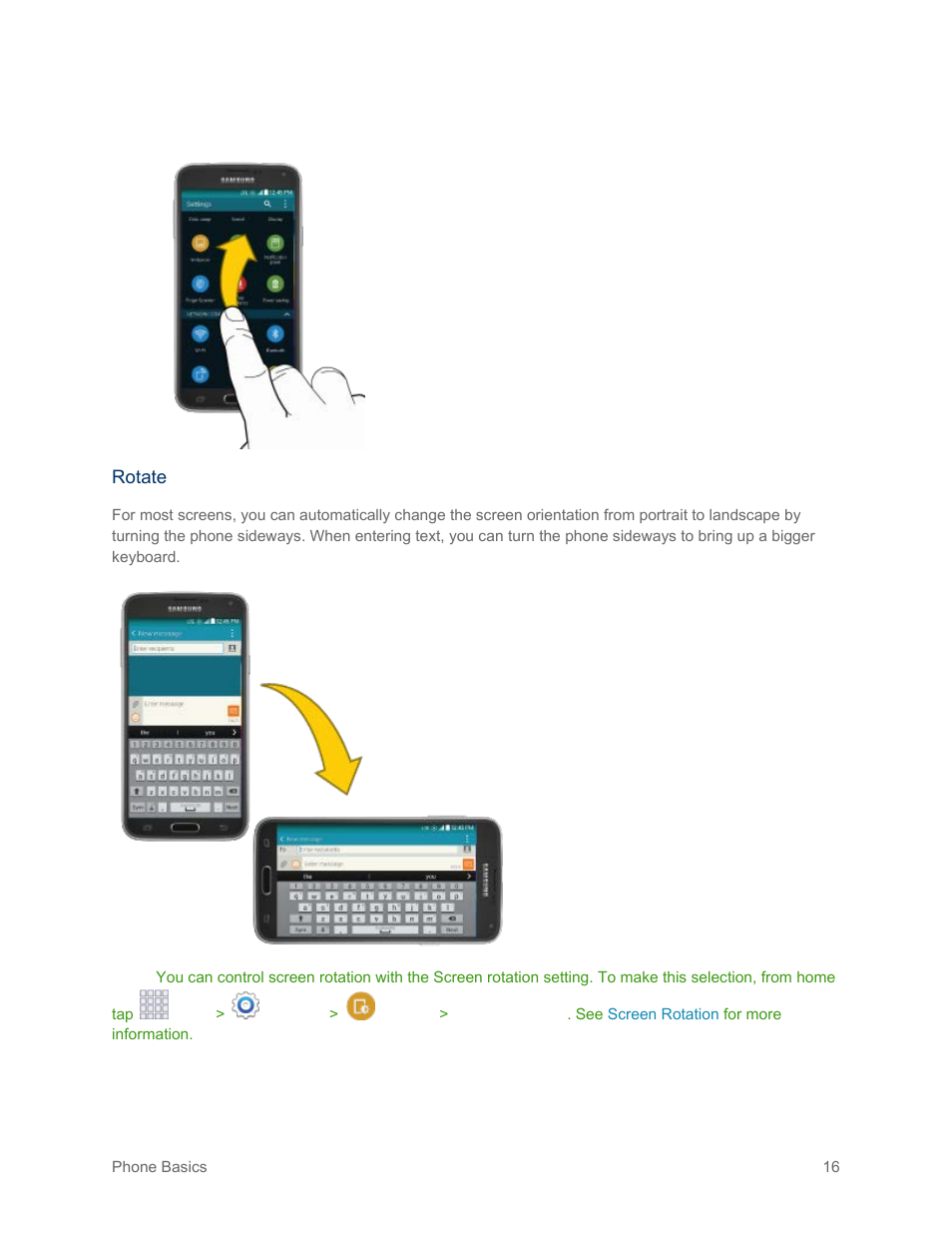 Samsung SM-G900PZWASPR User Manual | Page 28 / 208