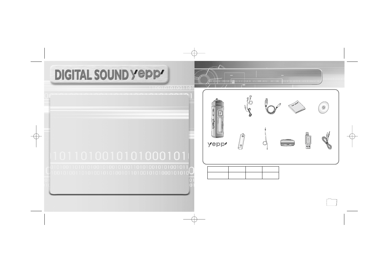 Components, Voice recording function, Sound | Playing time, Mode rec / enc vol | Samsung YP55V-XAX User Manual | Page 5 / 31