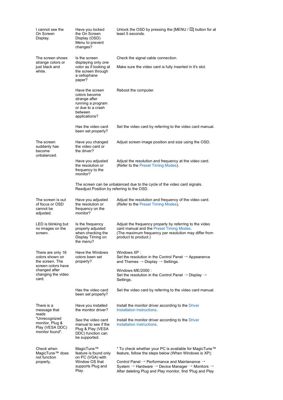 Samsung LS17PENSF-XBM User Manual | Page 38 / 50