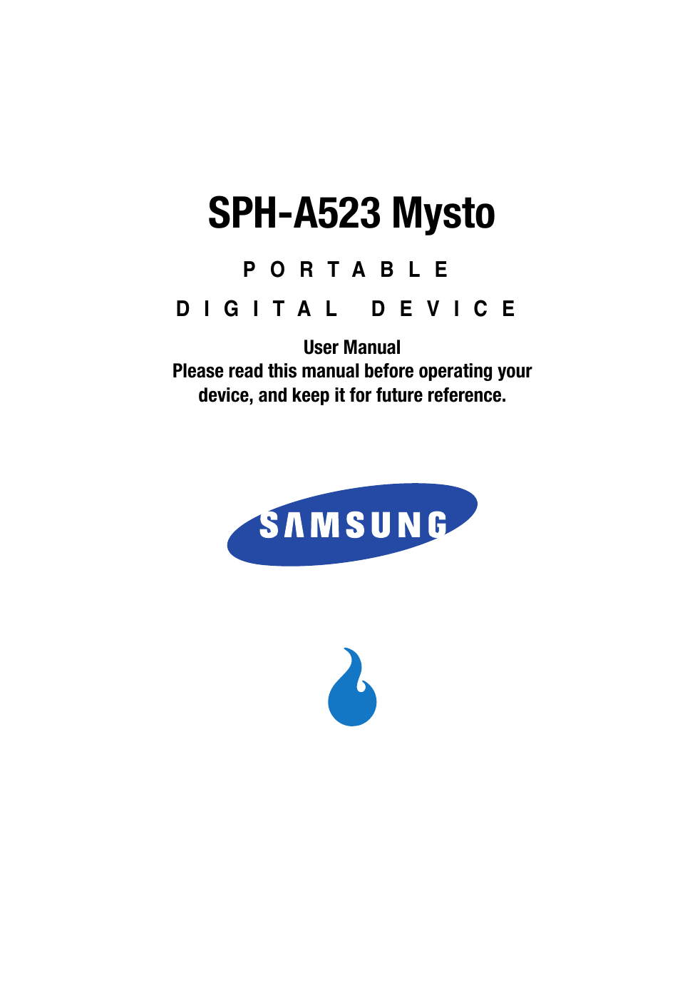 Samsung SPH-A523HBASKE User Manual | 187 pages