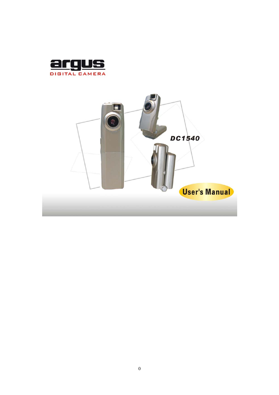 Argus Camera DC1540 User Manual | 17 pages