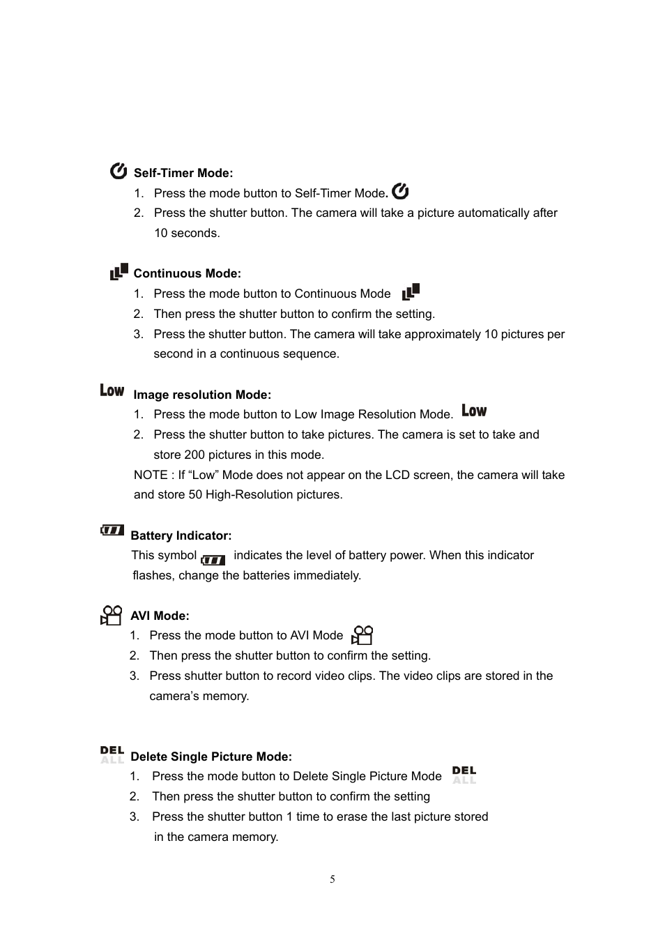 Argus Camera DC1540 User Manual | Page 6 / 17