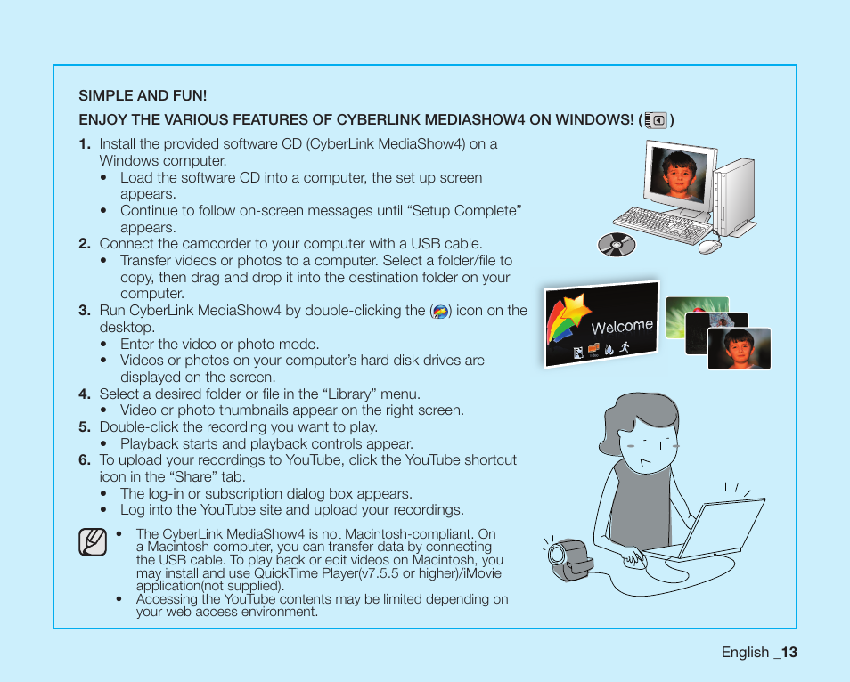 Samsung SC-DX205-XAA User Manual | Page 27 / 147