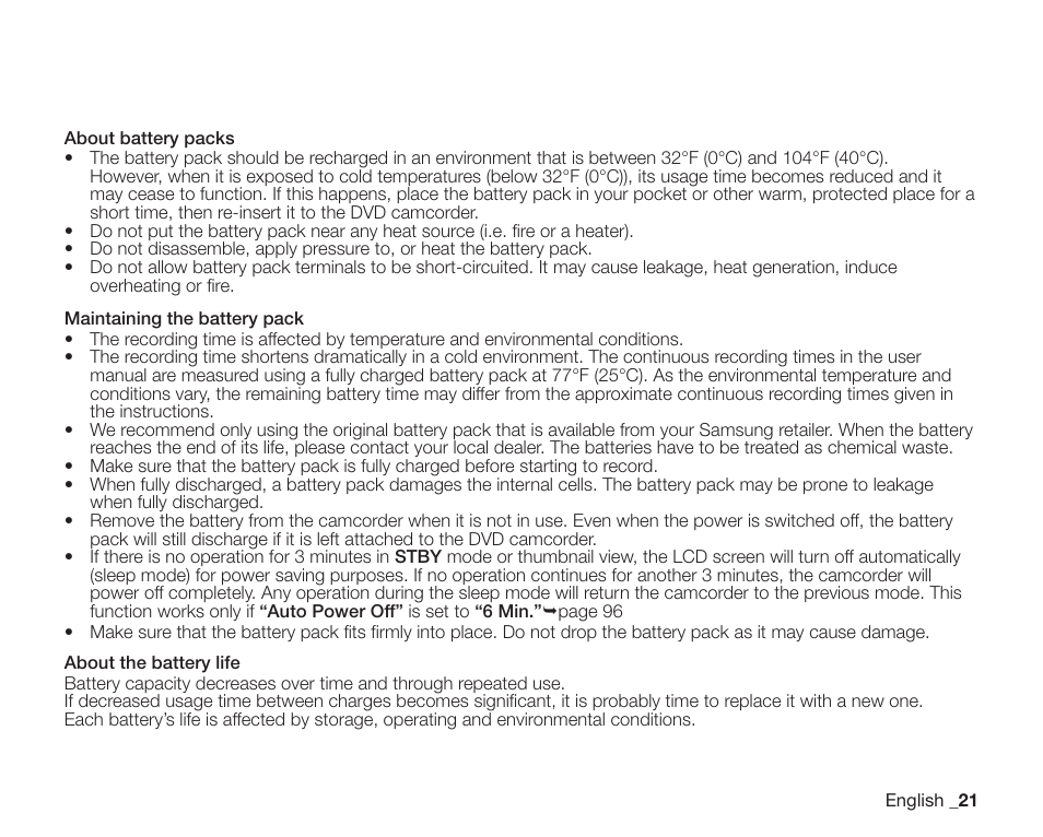 Samsung SC-DX205-XAA User Manual | Page 35 / 147