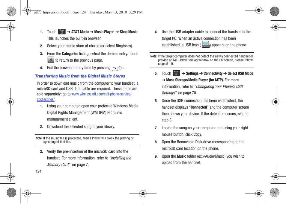 Samsung SGH-A877RBZATT User Manual | Page 128 / 230