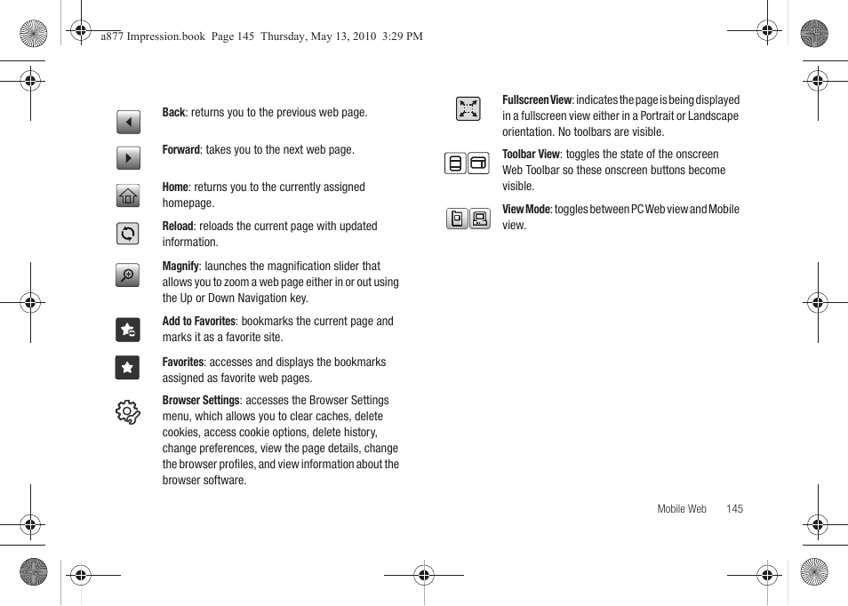 Samsung SGH-A877RBZATT User Manual | Page 149 / 230