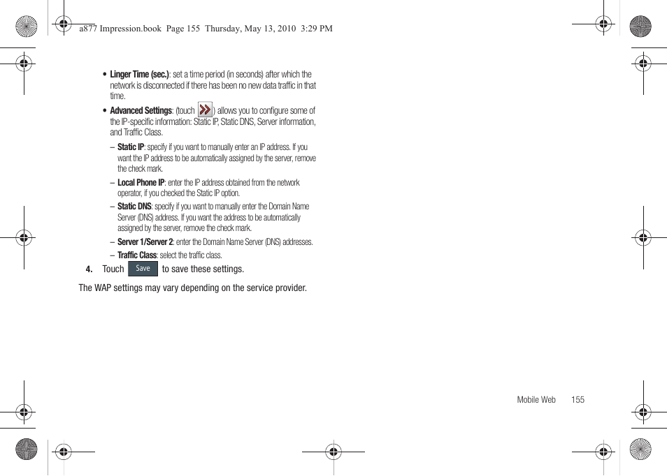 Samsung SGH-A877RBZATT User Manual | Page 159 / 230