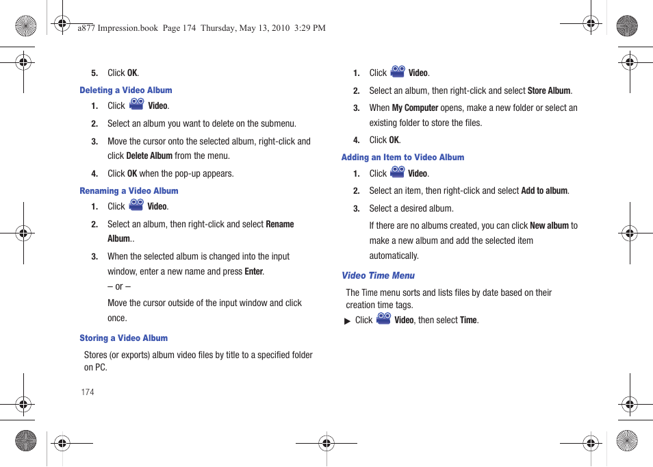 Samsung SGH-A877RBZATT User Manual | Page 178 / 230