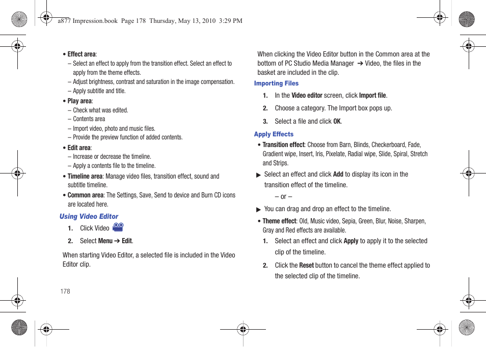 Samsung SGH-A877RBZATT User Manual | Page 182 / 230