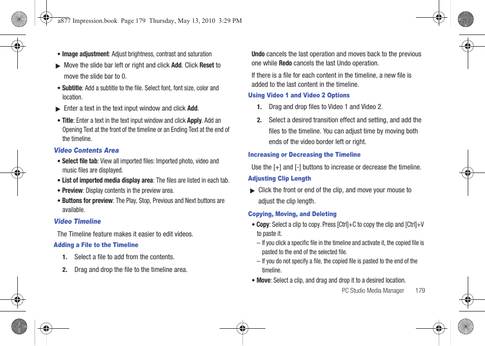Samsung SGH-A877RBZATT User Manual | Page 183 / 230