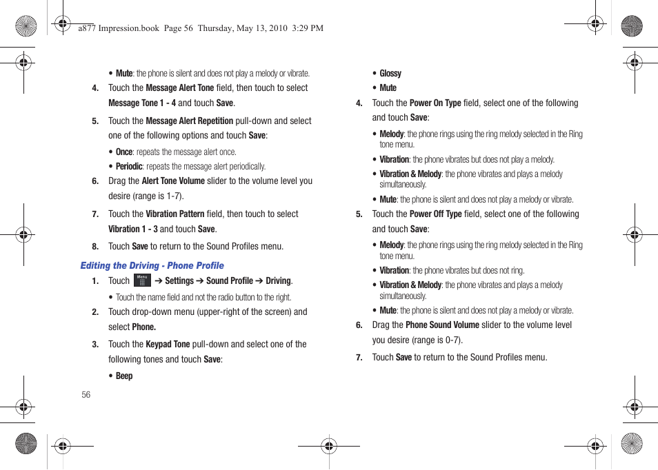 Samsung SGH-A877RBZATT User Manual | Page 60 / 230