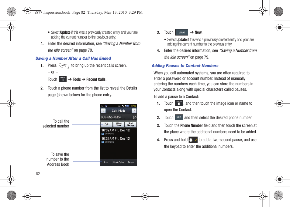 Samsung SGH-A877RBZATT User Manual | Page 86 / 230