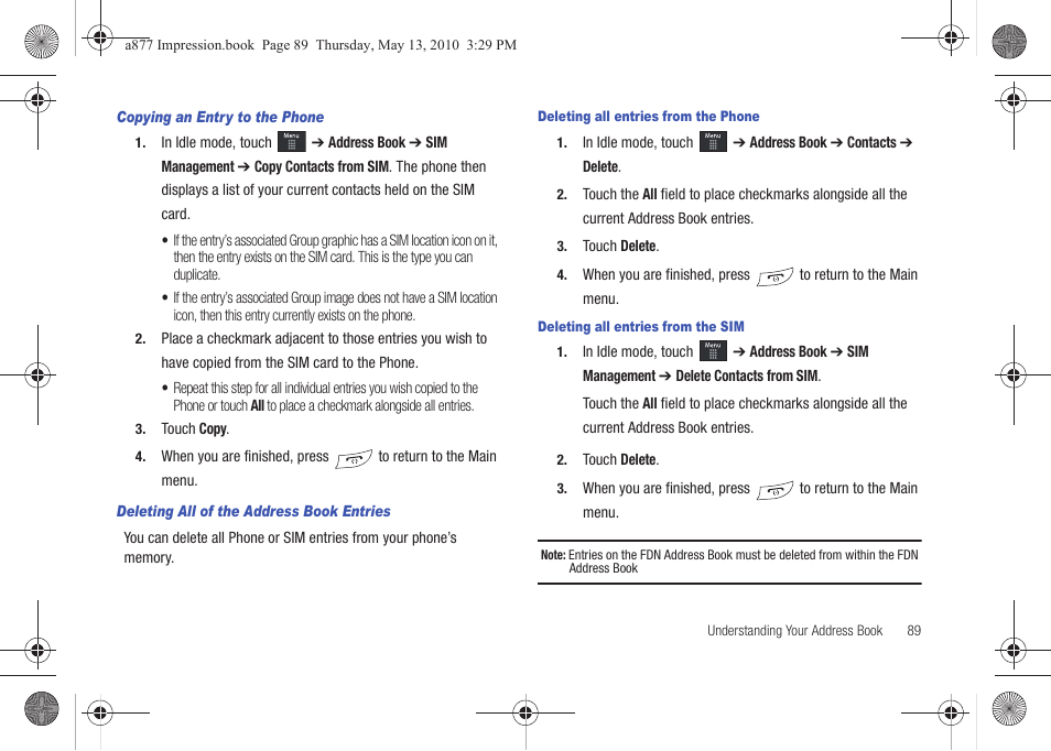 Samsung SGH-A877RBZATT User Manual | Page 93 / 230