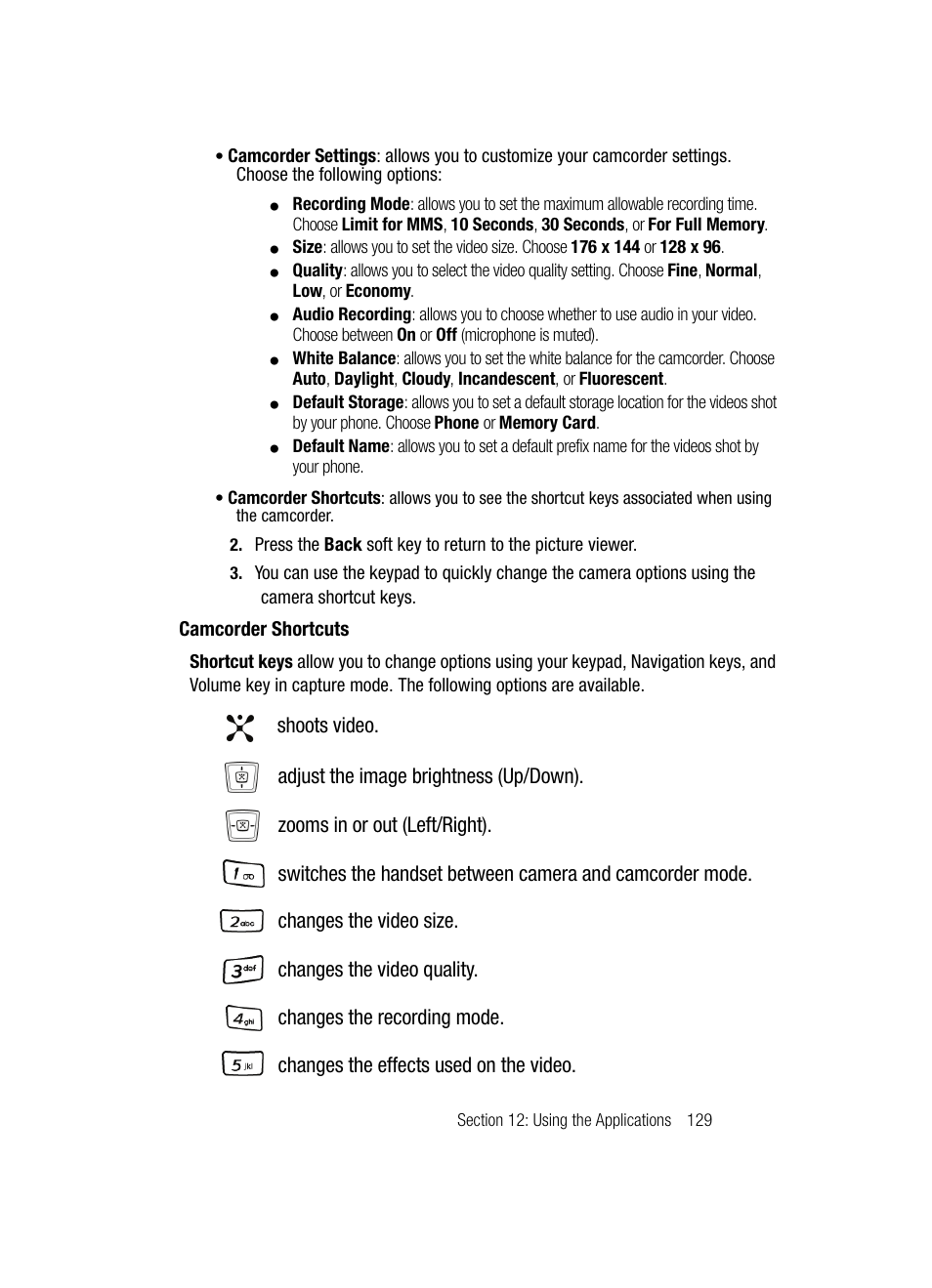 Samsung SGH-A707DAACIN User Manual | Page 129 / 177