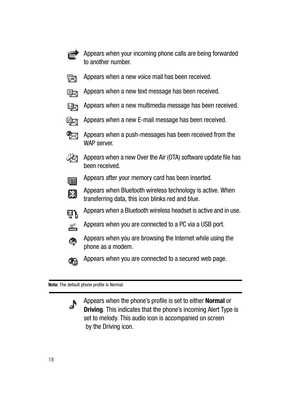 Samsung SGH-A707DAACIN User Manual | Page 18 / 177