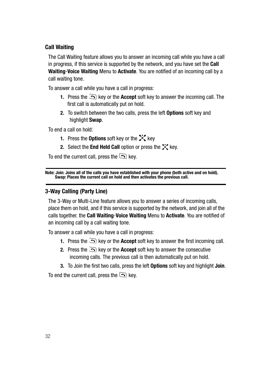 Samsung SGH-A707DAACIN User Manual | Page 32 / 177