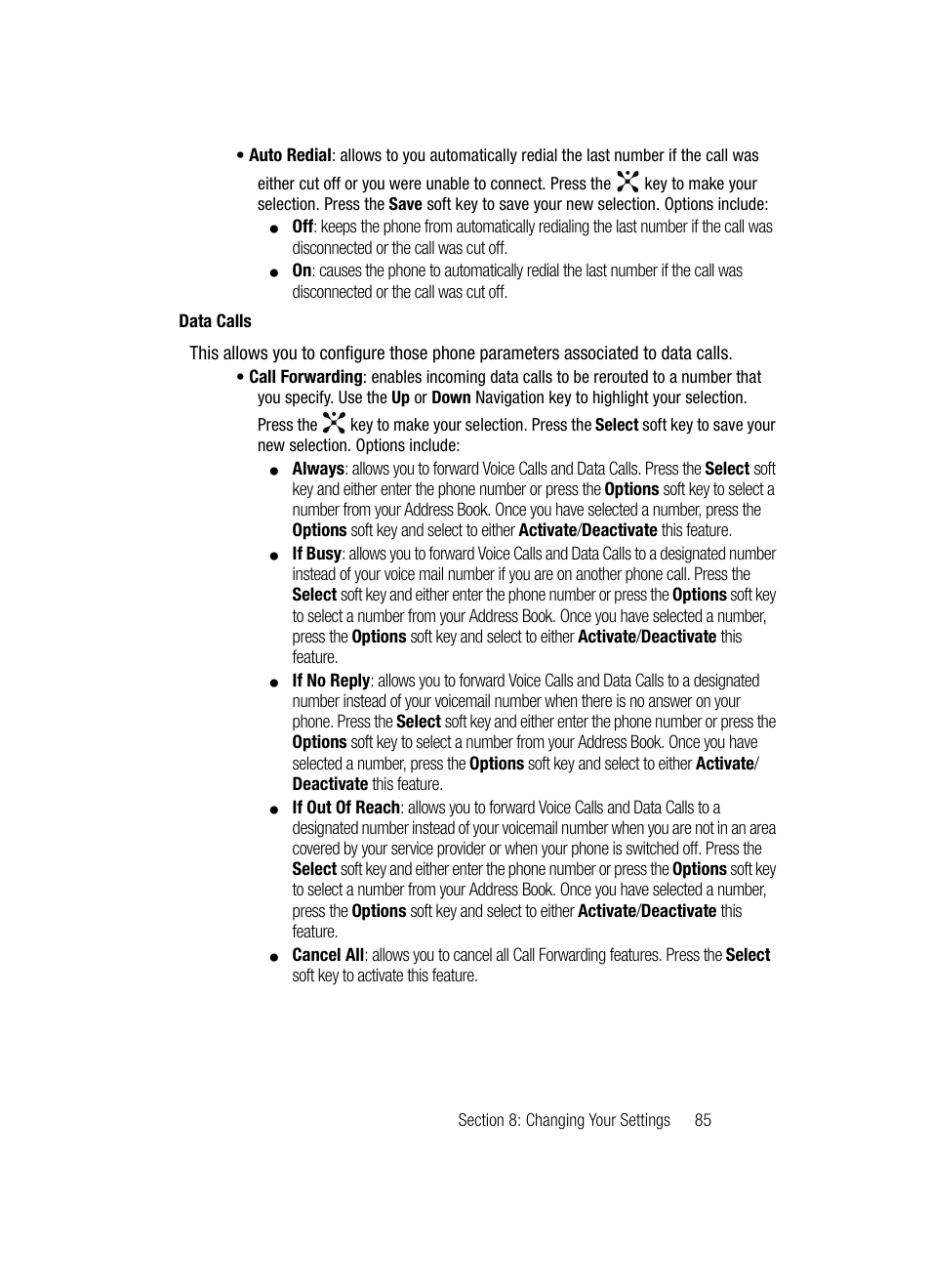 Samsung SGH-A707DAACIN User Manual | Page 85 / 177