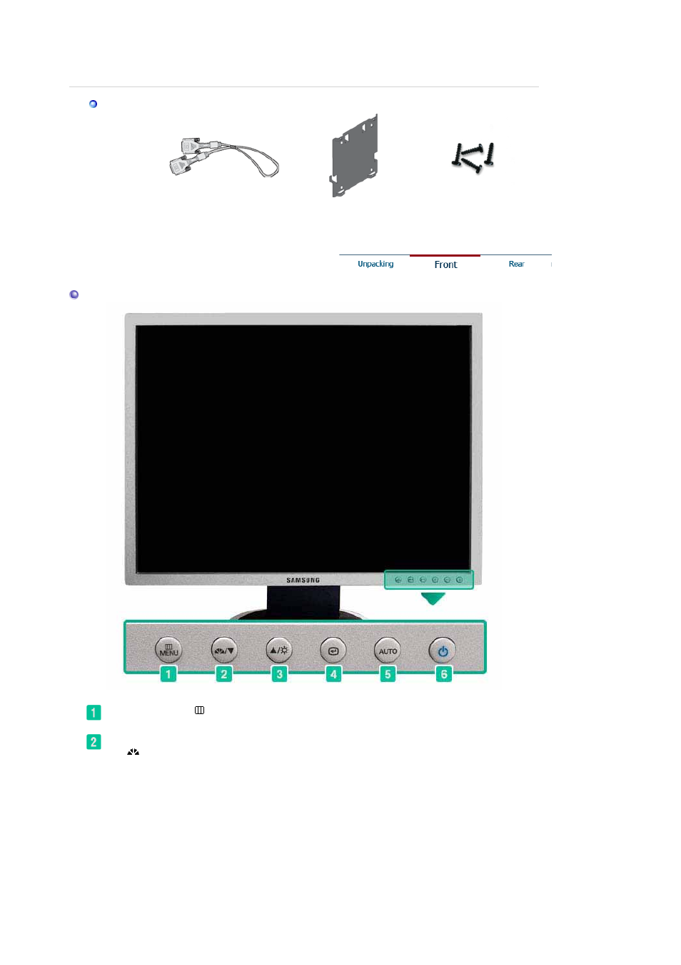 Front | Samsung LS20HABKBQ-XAA User Manual | Page 10 / 75