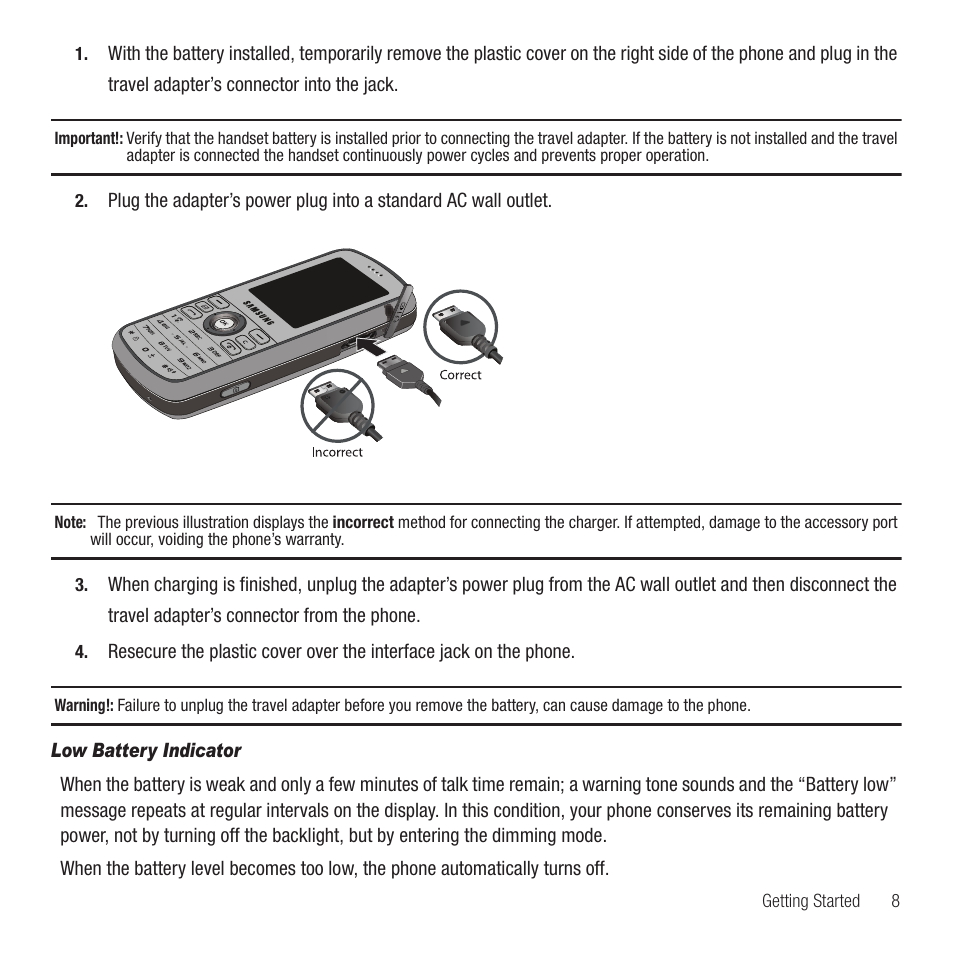 Samsung SGH-T459EGAGEN User Manual | Page 11 / 142