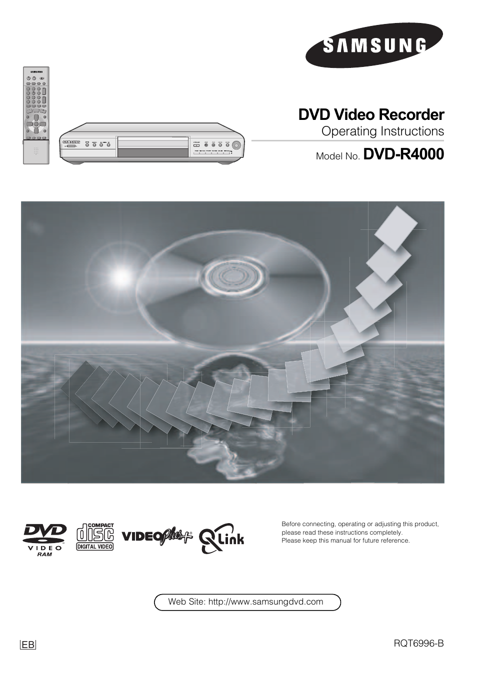 Samsung DVD-R4000 User Manual | 80 pages
