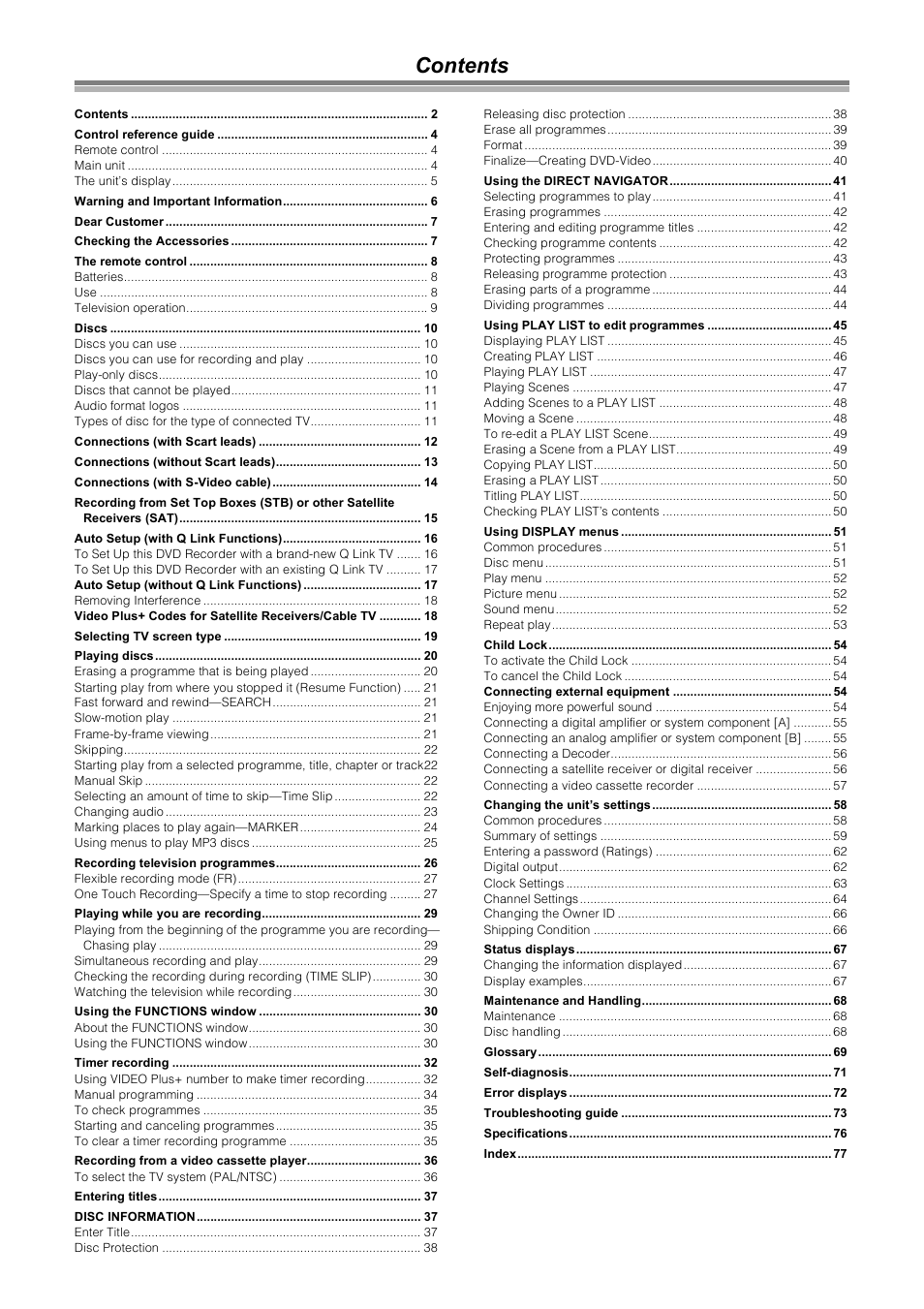 Samsung DVD-R4000 User Manual | Page 2 / 80