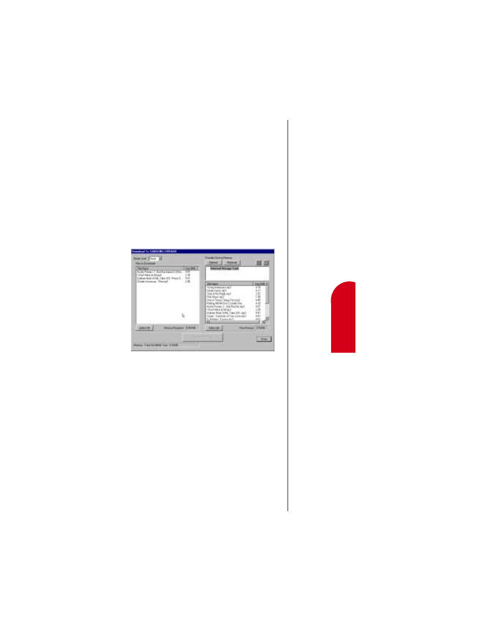 Note, Disconnect the data cable from your phone and pc | Samsung SPH-M100SS-XAR User Manual | Page 159 / 166