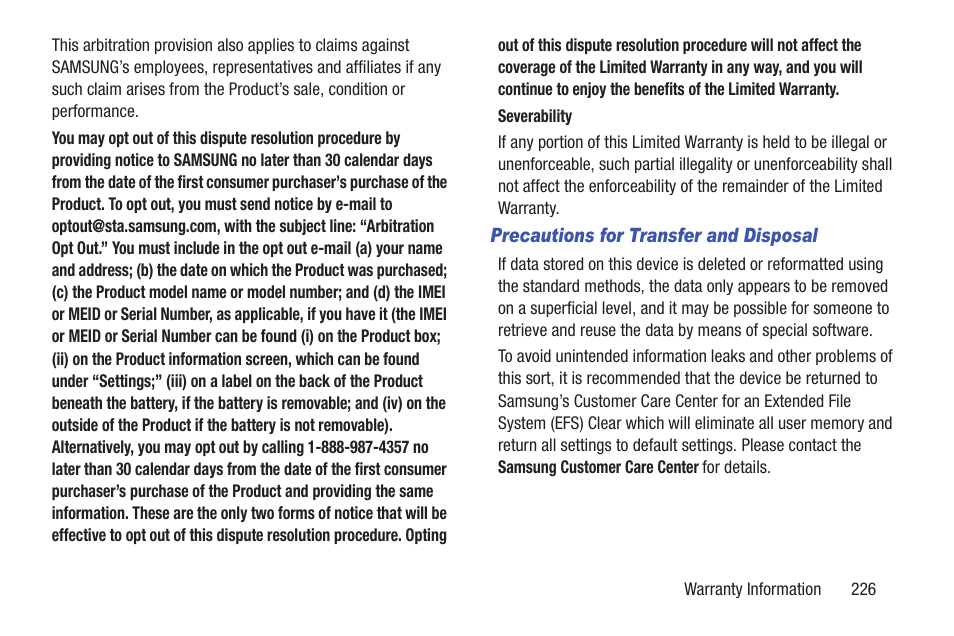 Samsung GT-P5113TSYXAR User Manual | Page 231 / 242