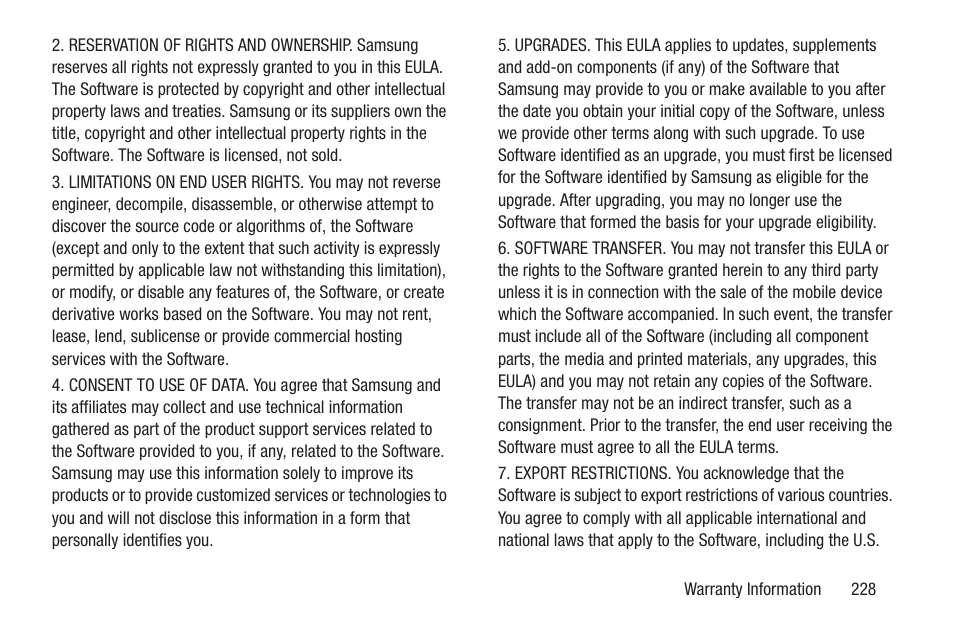 Samsung GT-P5113TSYXAR User Manual | Page 233 / 242