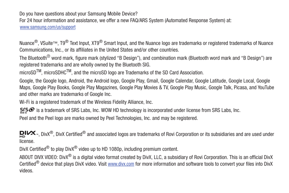 Samsung GT-P5113TSYXAR User Manual | Page 4 / 242