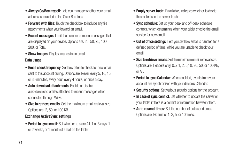 Samsung GT-P5113TSYXAR User Manual | Page 76 / 242