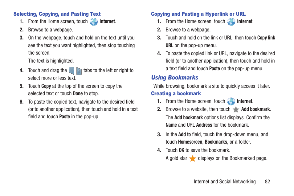 Samsung GT-P5113TSYXAR User Manual | Page 87 / 242