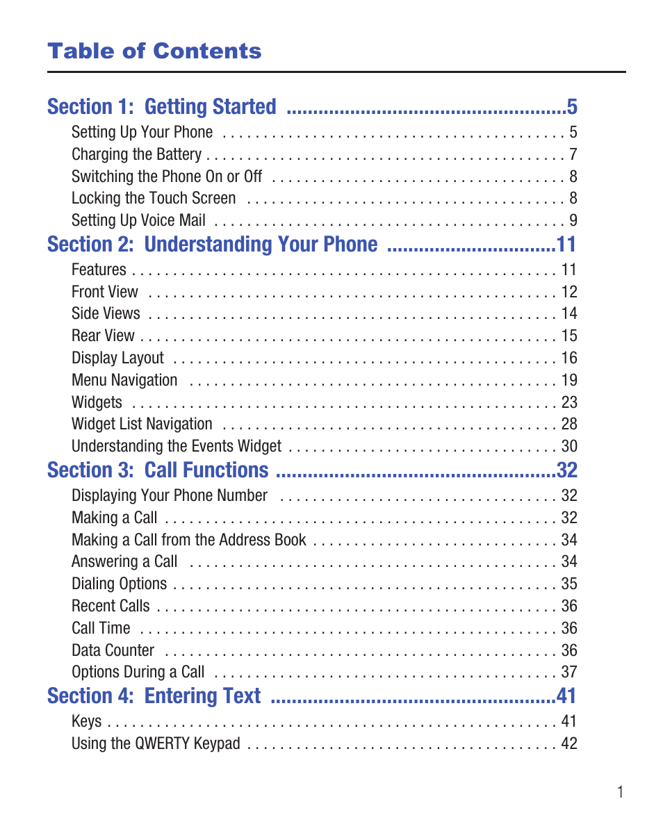 Samsung SGH-T528DBATFN User Manual | Page 5 / 157