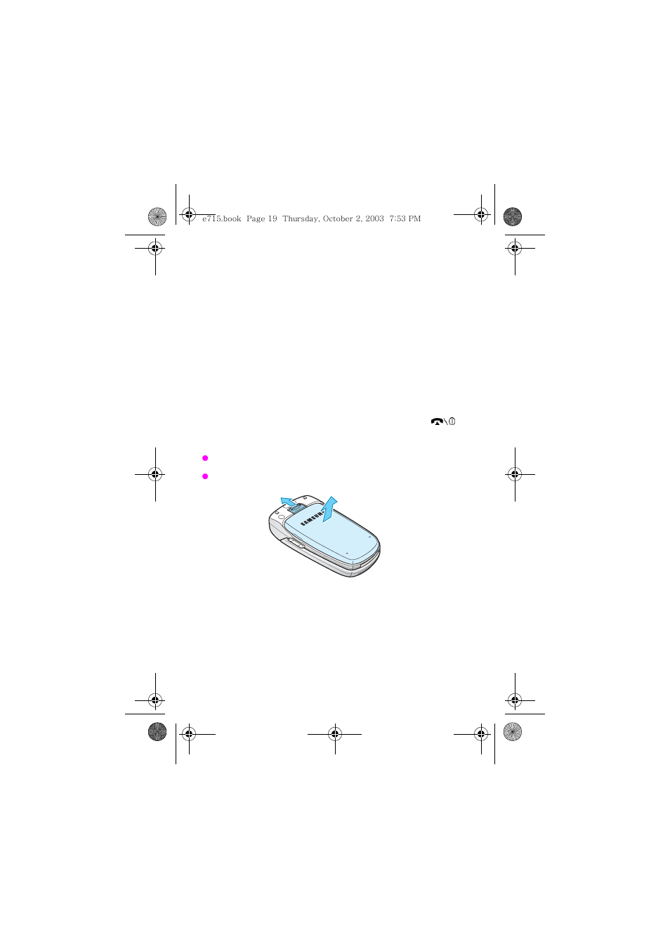 Getting started, Installing the sim card, Remove the battery. to do so | Samsung SGH-E715EAATMB User Manual | Page 23 / 164
