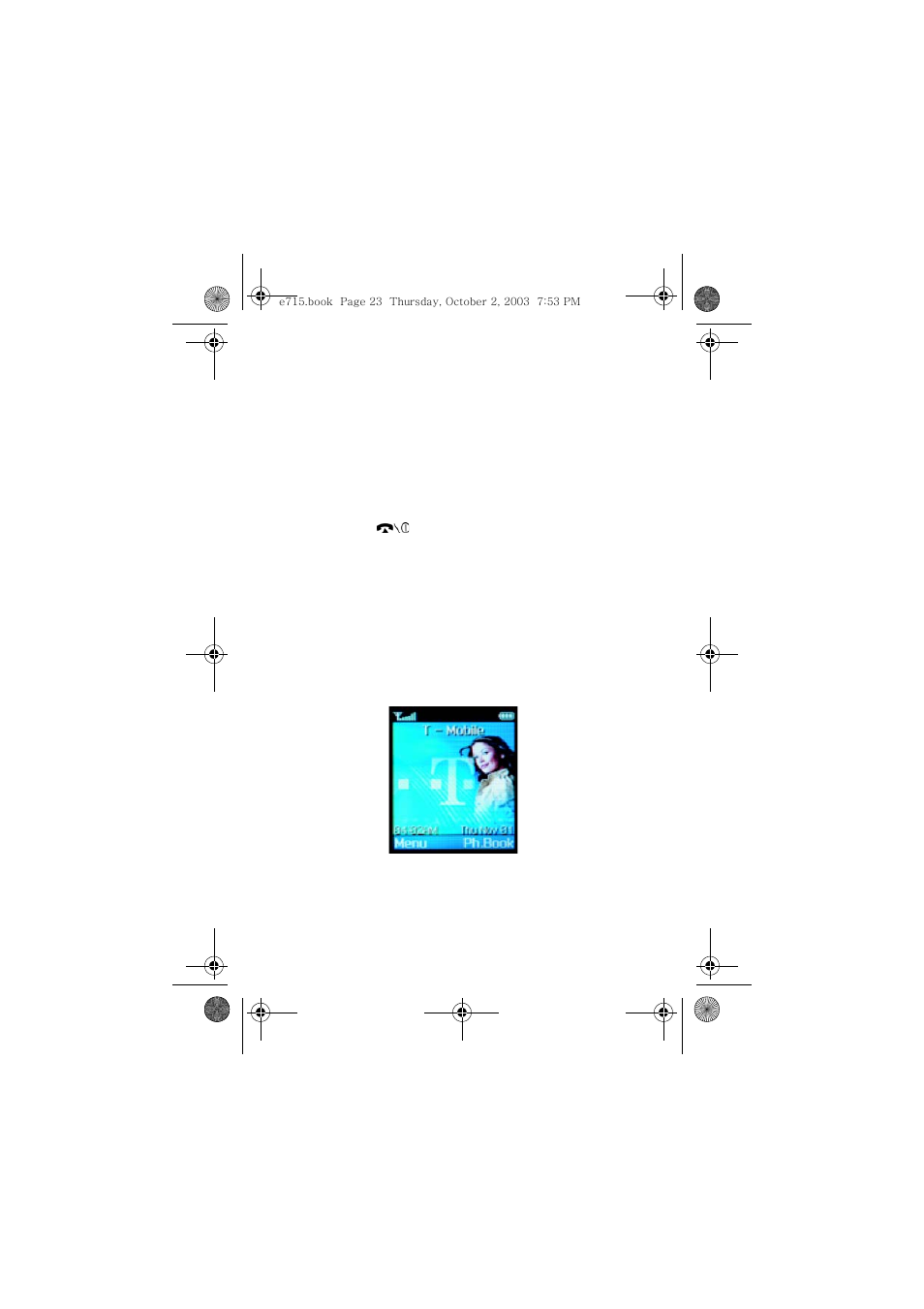 Low battery indicator, Switching the phone on or off, Open the phone | Hold down the key until the phone turns on | Samsung SGH-E715EAATMB User Manual | Page 27 / 164