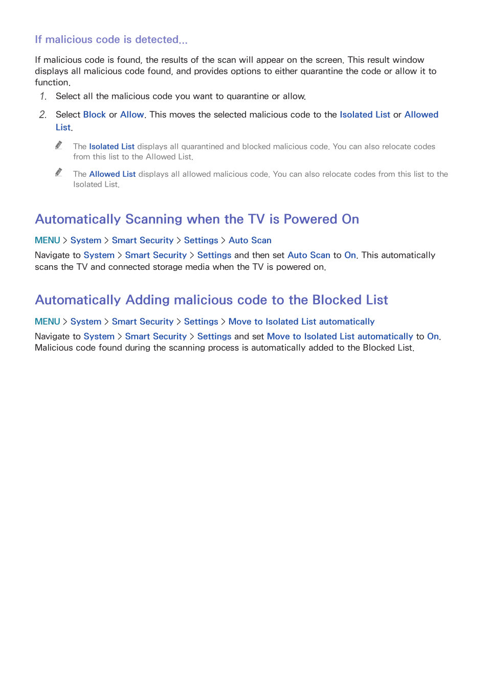Automatically scanning when the tv is powered on | Samsung UN65H8000AFXZA User Manual | Page 183 / 230