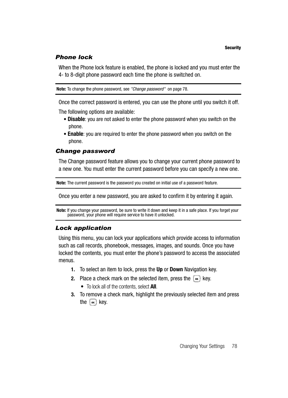 Samsung SGH-T429OBATMB User Manual | Page 82 / 139