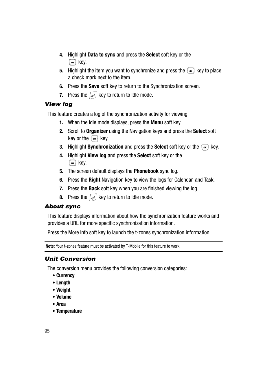 Samsung SGH-T429OBATMB User Manual | Page 99 / 139