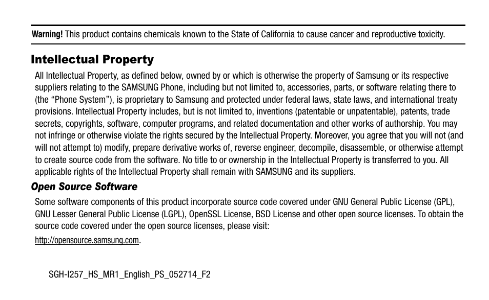 Samsung SGH-I257ZKAATT User Manual | Page 2 / 58