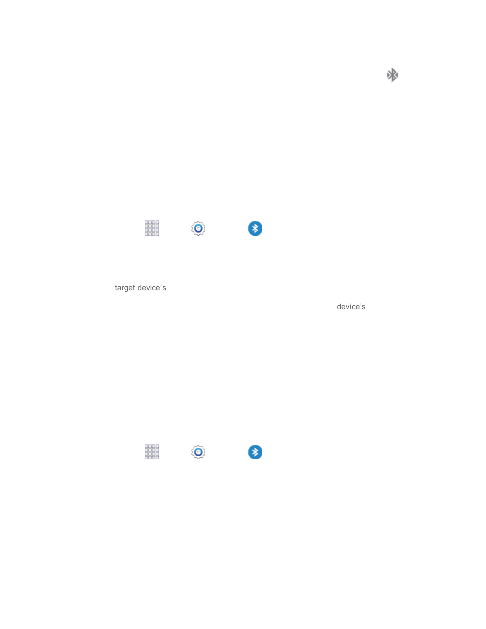 Reconnect a headset or car kit, Disconnect or unpair from a bluetooth device | Samsung SM-G860PZBASPR User Manual | Page 114 / 220