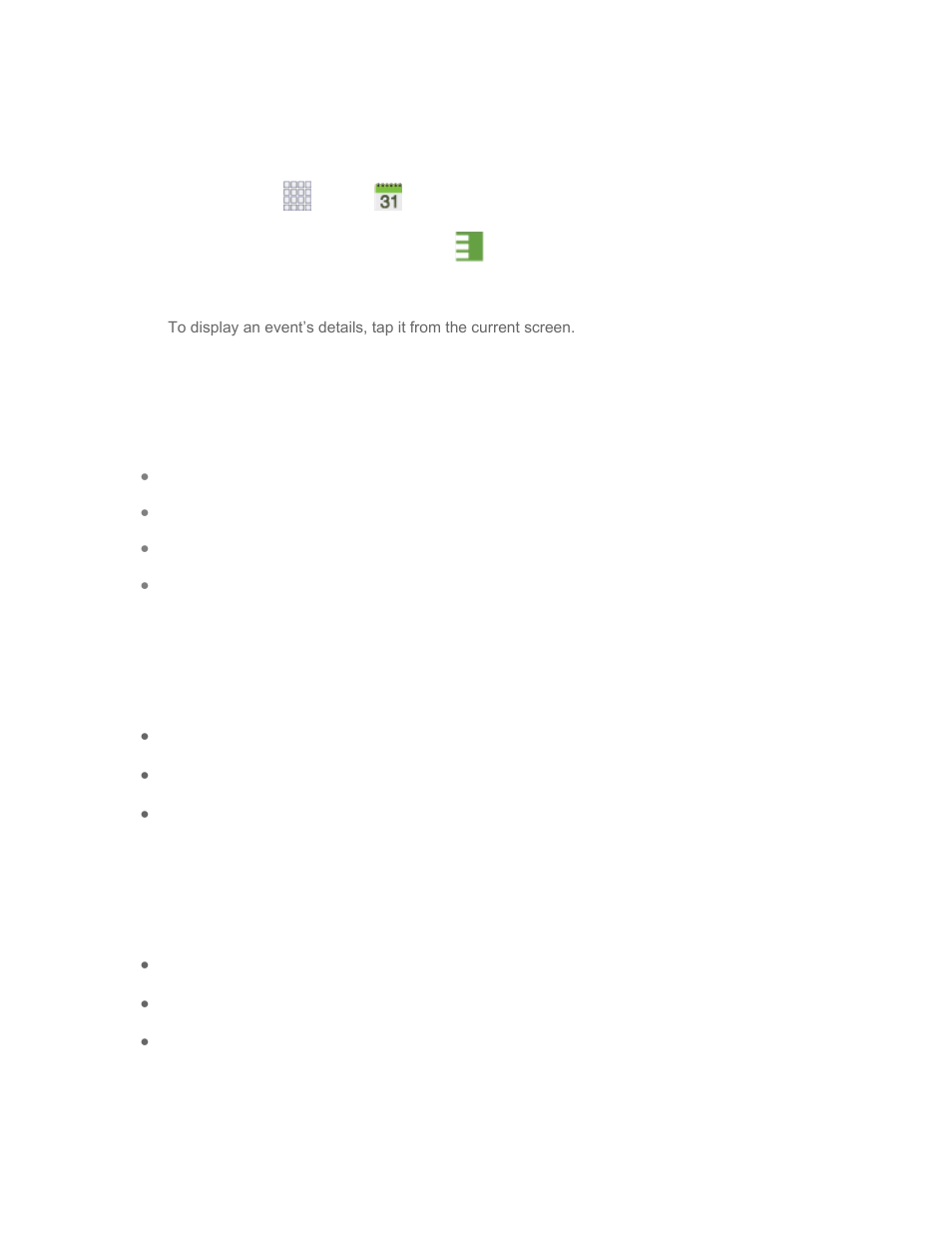 View events | Samsung SM-G860PZBASPR User Manual | Page 119 / 220