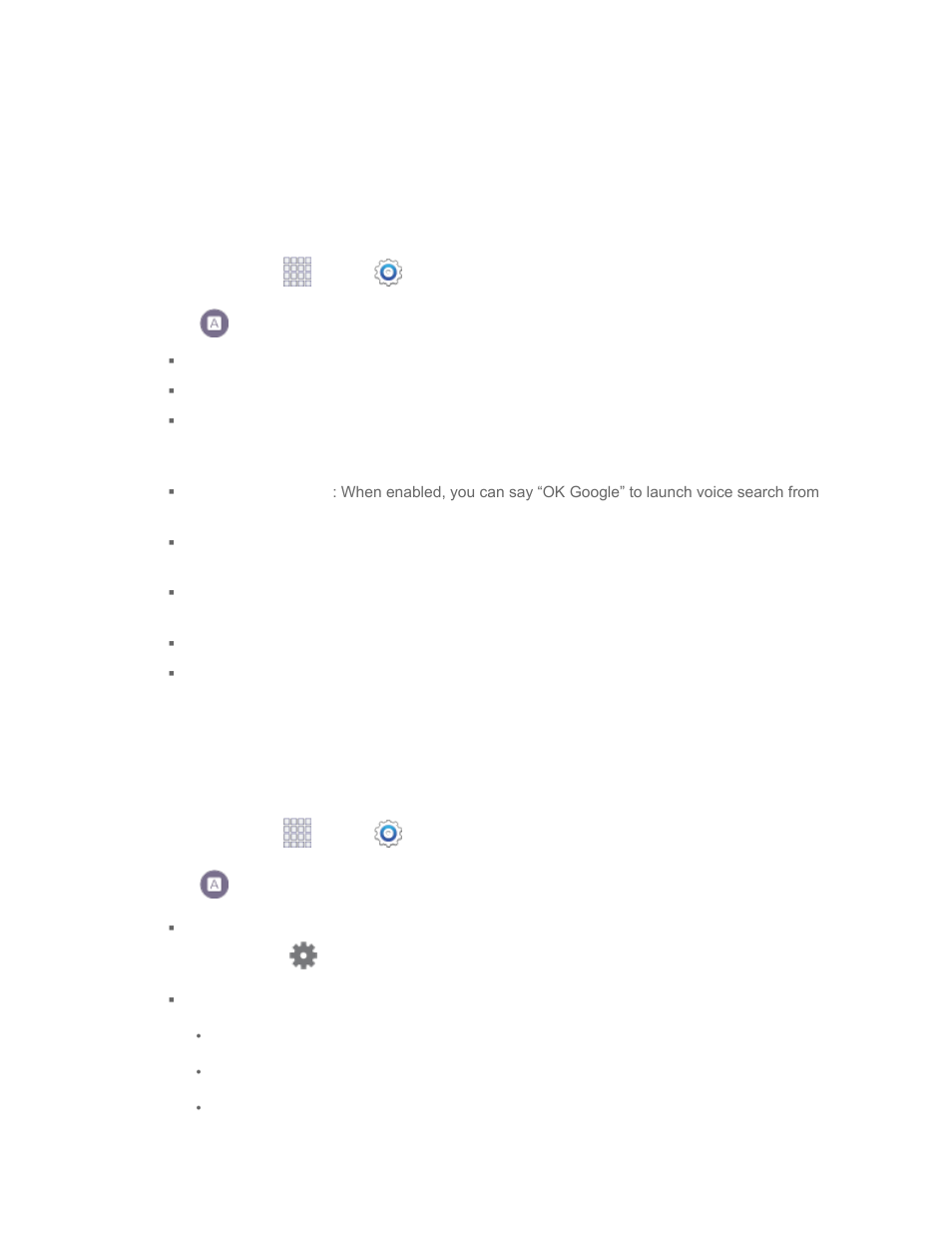 Speech settings | Samsung SM-G860PZBASPR User Manual | Page 190 / 220