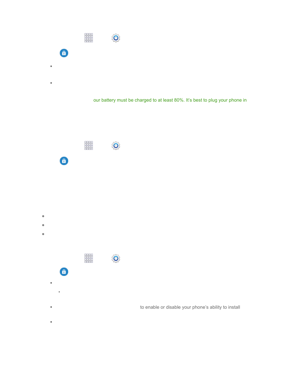 Passwords, Device administration | Samsung SM-G860PZBASPR User Manual | Page 195 / 220