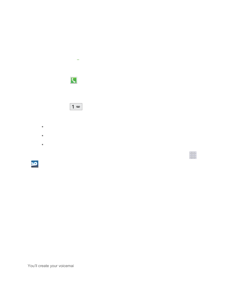Set up voicemail, Sprint account information and help, Sprint account passwords | Samsung SM-G860PZBASPR User Manual | Page 20 / 220