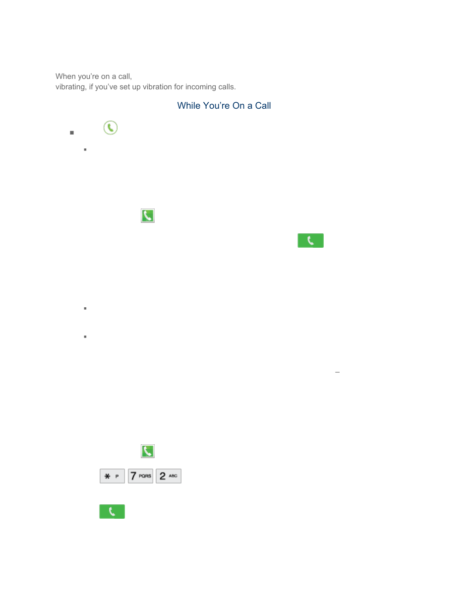 Call waiting, Three-way calling, Call forwarding | Samsung SM-G860PZBASPR User Manual | Page 49 / 220