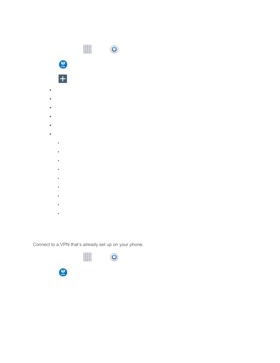 Connect to a vpn | Samsung SM-G860PZBASPR User Manual | Page 99 / 220